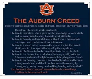 Image post by @auburnalumni on Instagram