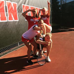 Image post by @badgerwtennis on Instagram