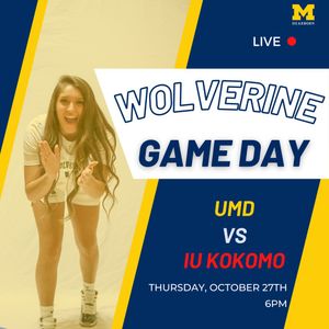 Image post by @UMDearbornWBB on Twitter