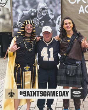 Image post by @Saints on Twitter