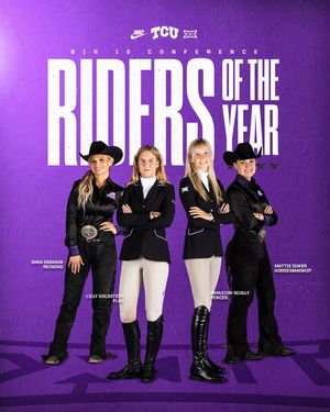 Image post by @tcuequestrian on Instagram