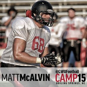 Image post by @gwufootball on Instagram