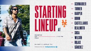 Image post by @Phillies on Twitter