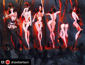 Image post by @ditavonteese on Instagram