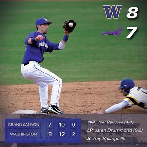 Image post by @uw_baseball on Instagram