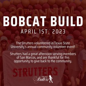 Image post by @txststrutters on Instagram