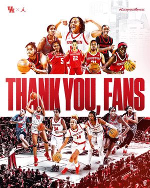 Image post by @UHCougarWBB on Twitter