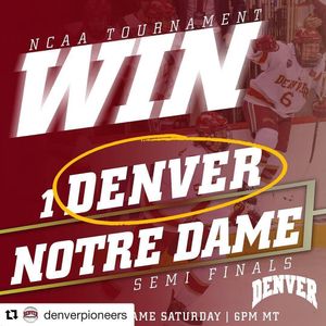 Image post by @du_hockey on Instagram