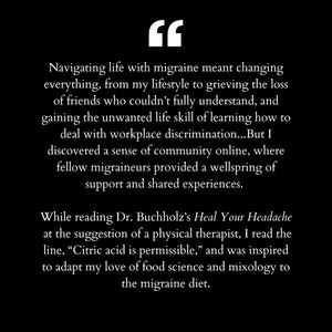 Image post by @milesformigraine on Instagram