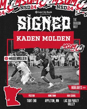 Image post by @msum_football on Instagram