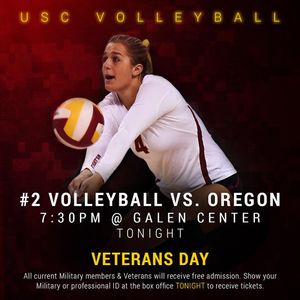 Image post by @uscwomensvolley on Instagram