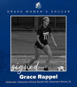 Image post by @drakewomensoccer on Instagram