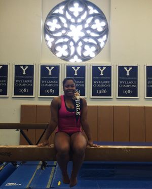 Image post by @yalegymnastics on Instagram