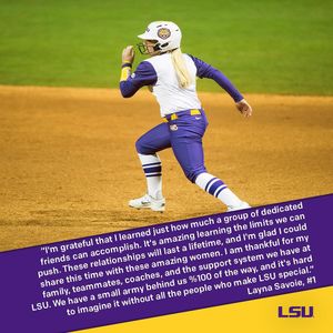 Image post by @lsusoftball on Instagram