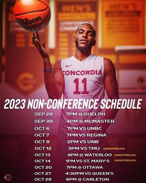 Image post by @concordia_mbb on Instagram
