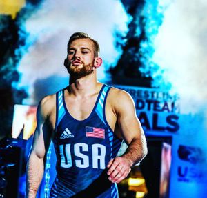 Image post by @adidaswrestling on Instagram