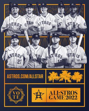 Image post by @astros on Twitter/X