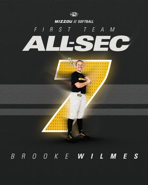 Image post by @mizzousoftball on Twitter