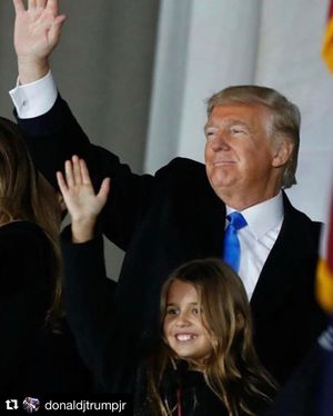 Image post by @realdonaldtrump on Instagram