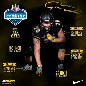Image post by @appstate_fb on Instagram