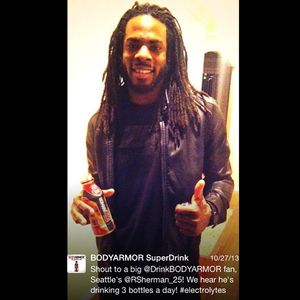 Image post by @drinkbodyarmor on Instagram