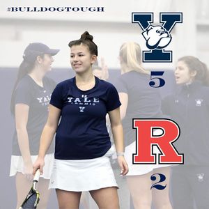Image post by @yalewtennis on Instagram