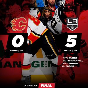 Image post by @nhlflames on Instagram