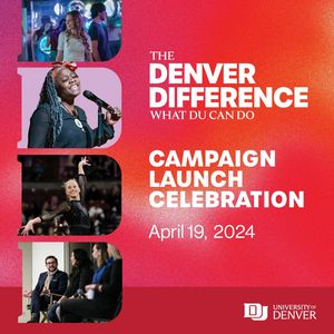 Image post by @uofdenver on Instagram