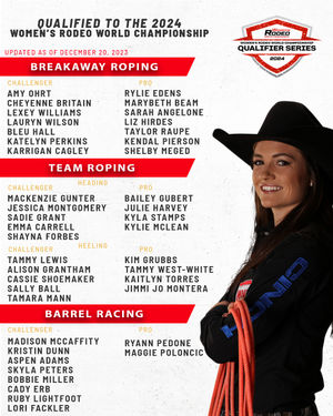 Image post by @womensrodeo on Instagram