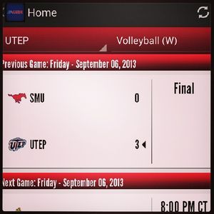 Image post by @utepvb on Instagram