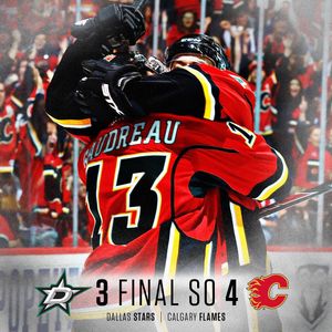 Image post by @nhlflames on Instagram
