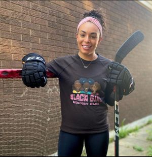 Image post by @BlackGirlHockey on Twitter