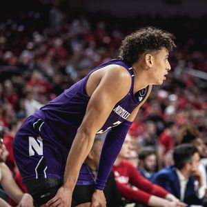 Image post by @NUMensBball on Twitter