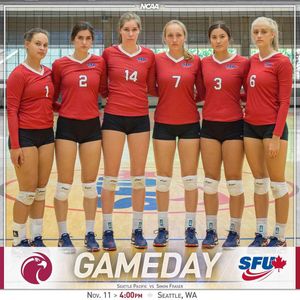 Image post by @sfu_volleyball on Instagram