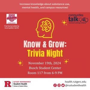 Image post by @rustudenthealth on Instagram