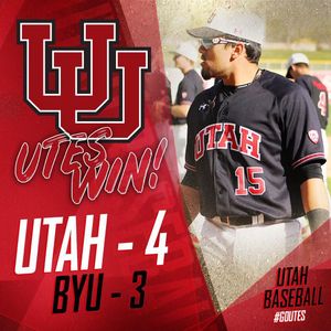 Image post by @utahbaseball on Instagram