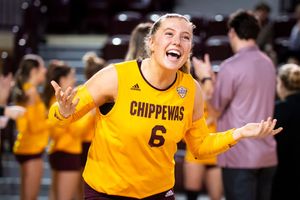 Image post by @cmuvolleyball on Instagram