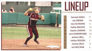 Image post by @txstatesoftball on Instagram