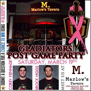 Image post by @atlgladiators on Instagram