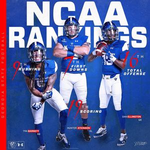 Image post by @gsu_football on Instagram