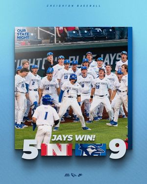 Image post by @CreightonBaseball on Facebook