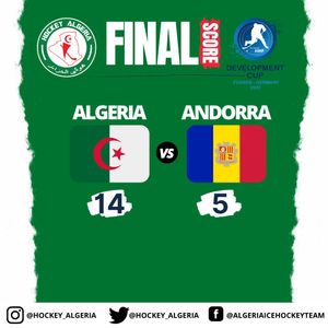 Image post by @Hockey_Algeria on Twitter