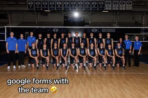 Video post by @byuvolleyball on TikTok