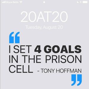 Image post by @20at20podcast on Facebook