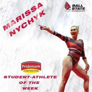 Image post by @ballstategym on Instagram