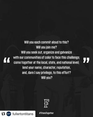 Image post by @fullertonwsoc on Instagram