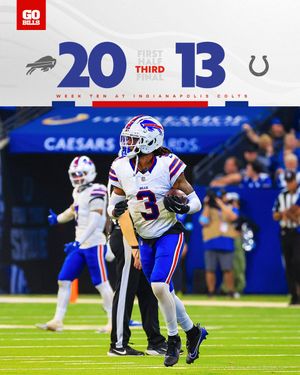 Image post by @BuffaloBills on Twitter