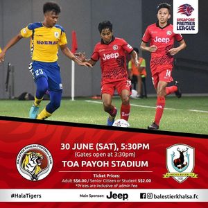 Image post by @sgpremierleague on Instagram
