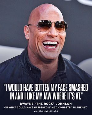 Image post by @therock on Instagram