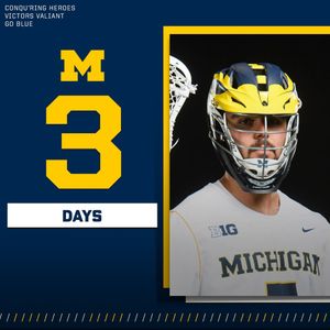 Image post by @umichlacrosse on Instagram